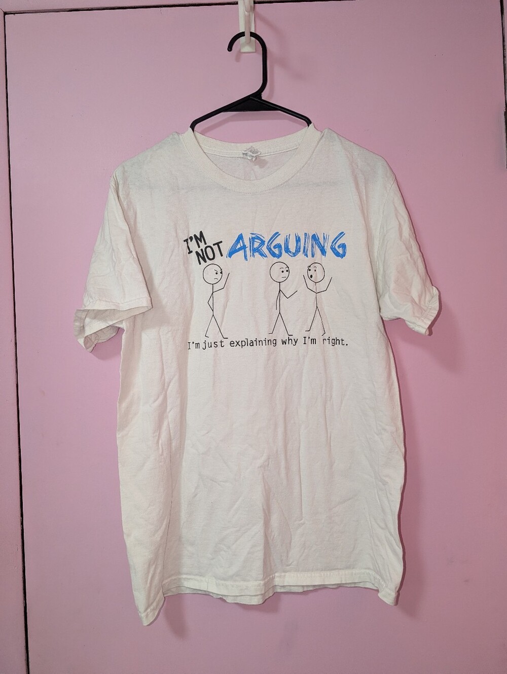 Vintage 90s "I'm Not Arguing" Funny T-Shirt